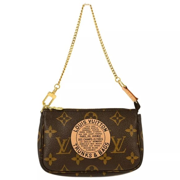 Louis Vuitton Monogram Mini Pochette Accessoires Handbag - Picture 1 of 7